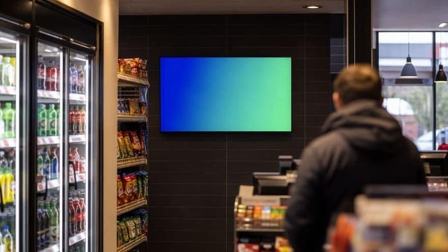 Petrol station in Manchester